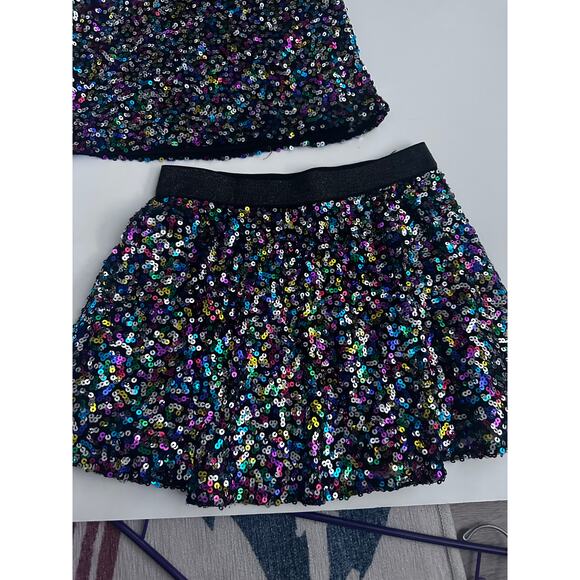 Garanimals Holiday Sequin Top and skirt Set - Multi Color - Picture 3 of 9